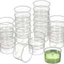 NOLITOY 100pcs Disposable Measuring Cups Plastic Transparent Scale Measuring Cups Measure Container for Mixed Liquid, 10ml