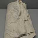 Ameritex Waterproof Blanket Reversible Dog Bed Cover Pet Blanket for Furniture Bed Couch Sofa (82x82 Inch (Pack of 1), Ivory)