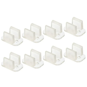  Led Neon Mounting Clips, Fixing Clamps Holder Fit 5mm Silicone LED Neon Flex Strip Lighting, Pack of 40
