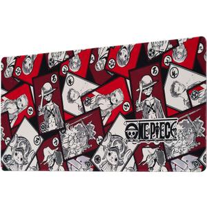 One Piece XXL Mouse Pad - MTG Playmat- 31.5" x 13.78" Non-Slip Rubber Base, Gaming Mouse Pad, Keyboard Mouse Mat - Manga Gifts