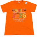 Family Thanksgiving 2025 Thanksgiving Crew Turkey Matching T-Shirt, 5-6 Years Old