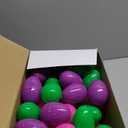 Grastfu 100 Pack Prefilled Easter Eggs with Assorted Toys Inside 6 Surprise Golden Eggs, 100 Plastic Easter Eggs Fillers with Fidget Toys, Easter Basket Stuffers Hunt Party Favors for Kids Boys Girls