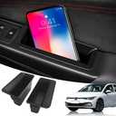 VW Golf 8 GTI MK8 2022-2023 Front Door Storage Box Organizer Tray Phone Container Accessories (2 Pack)