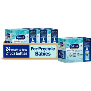Enfamil NeuroPro EnfaCare High Calorie Premature Baby Formula, Milk-Based with Iron, Brain-Building DHA, Vitamins & Minerals for Immune Support, easy-to-digest proteins, Baby Milk, 2 Fl Oz, 24 Count (EXP 10/23/25)