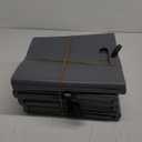 Plastic Storage Cubes Bin, Foldable Cubby Cubes with Handles, Pack of 4