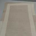 Non Slip Bath Mat, Rubber Backing Ultra Thin Bathroom Rugs Fit Under Door Quick Dry Super Absorbent Washable Bath Rug Shower Mat for Bathroom Floor Bathtub Shower Sink, Easy Care Beige 16"x 24"