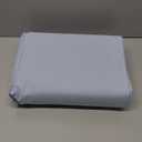 TEXAS LINEN CO. 100% Organic Cotton Sheets Full Size - 4 PC Organic Cotton Full Size Percale Weave Sheet Set, Soft, Cooling, Crisp & Breathable, 16" Deep Pocket Hotel Quality Bedding Set - Light Blue