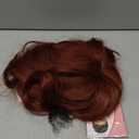 Honygebia Dark Red Wig with Bangs - Burgundy Wigs for Women, Wine Red Long Straight Layered Realistic Hair, Natural Synthetic Heat Resistant Wigs for Halloween/Christmas/Cosplay/Party