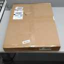 White Metal Dog Gate for Small Dogs - 13.3" Short Freestanding Puppy Gate with Retractable Sliding Rail, No Installation, Indoor/Outdoor Use, Foldable & Portable Pet Barrier