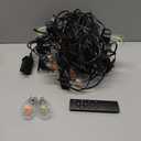 Brightever LED Outdoor String Lights 100FT Patio Lights with 32 S14 LED Edison Bulbs, Dimmable&Speed Adjustment, Plug in IP65 Waterproof Hanging Lights with Remote for Outdoor Indoor Christmas Decor