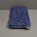 Ophanie Blue Rug, Boys 4x6 Rugs for Bedroom Royal Dark Blue Carpet Nursery Aesthetic, Kids Playroom Navy Area Rugs for Girls Teen Home Decor, Fluffy Shag Bedside Floor Living Room Carpet