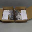 Exterior Door Lock Set with Deadbolt, Single Cylinder Deadbolt Lock and Door Knob Set, Keyed Alike Door Locks for Front Door,Matte Black Door Knob and Deadbolt Set(2Pack Set)