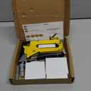 Upholstery Staple Gun Heavy Duty, YEAHOME 4-in-1 Stapler Gun with 4000 Staples, Manual Brad Nailer Power Adjustment Stapler Gun for Wood, Crafts, Carpentry, Decoration DIY