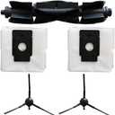 Main Side Brush Dust Bag Kit for Verefa L11 Pro Vacuum Cleaning Robot Accessories Replacement Parts Set with 1 Main Brush 2 Side Brushes 2 Dust Bags