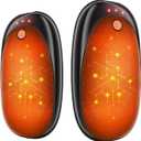 Upgrade 20H Heating Time AI Hand Warmers Rechargeable 2 Pack, Rechargeable Hand Warmer,6000mAh Portable Pocket Heater, Golf Accessories, Camping Essentials, Gifts for Men, Women, Camping, Hunting