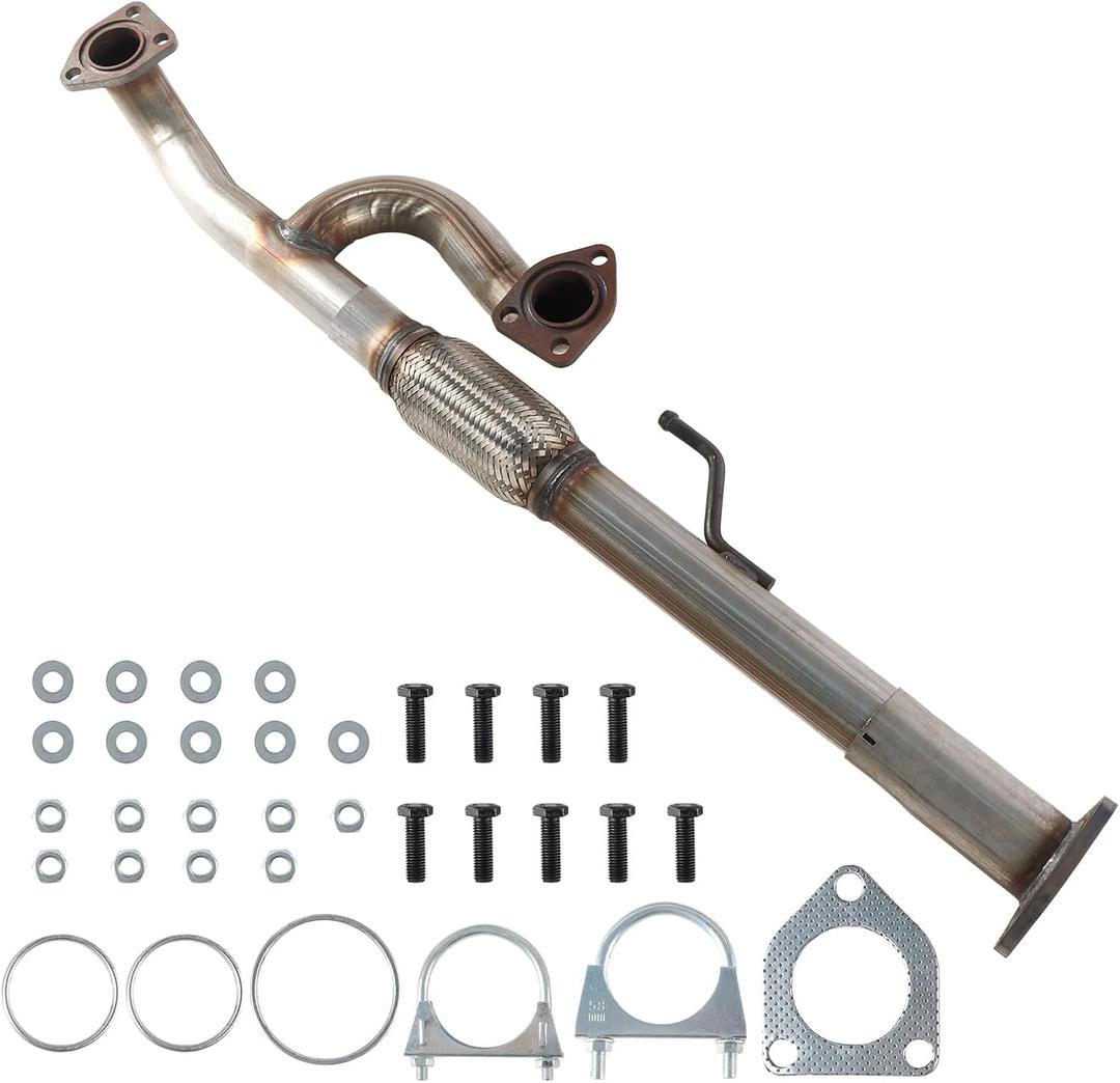 Direct-Fit Front Flex Y Pipe Compatible for 2005-2008 Honda Pilot, Honda Ridgeline 2006-2008, Acura MDX 2003-2005, 3.5L Non Turbo, 303138 53599 750-123 2100-97914 93126