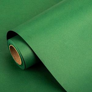 Retrify Green Kraft Packing Paper - 30 Inches x 32.8 Feet Art Craft Paper for Birthday Christmas Gift Wrapping, Bulletin Board, Wall Coverings Decoration, Table Runner
