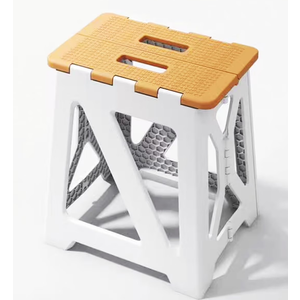 Foldable Bath Shower Safety Chair Seat Khaki, Foldable and Anti-Slip Bench Bathtub Stool for Elderly or Seniors (Foldable ShowerChair 15.7" H Khaki)