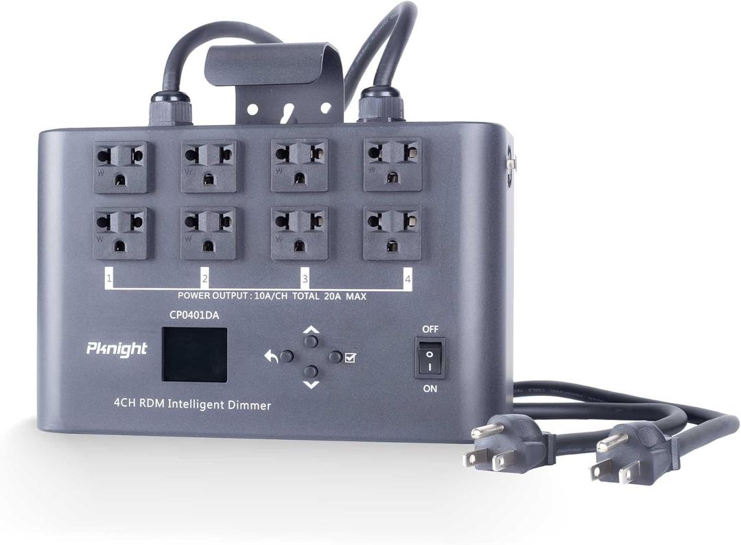 Pknight 4-channel RDM/DMX Dimmer/Switch/relay pack | Lighting Accessories