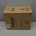 PARTPHONER 23" Modern Ceramic Table Lamp Set of 2, Table Lamps for Living Room, Rustic Farmhouse Bedside Lamps Nightstand lamp for Bedroom, White Desk Lamp for End Table Home Decor Beige