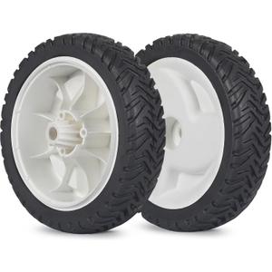 GICOOL 105-1814 14424 205-284 Non-Drive Wheels, 8 Inch Front/Rear Wheels for Toro Lawn Mower, Pack of 2