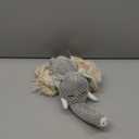 Plush Dog Toy, Squeaky Interactive Puppy Dog Toys with Crinkle Paper, Durable Chew Toys for Small and Medium Dogs with Mouse Shape(Medium, Elephant)