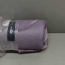 Floral Quilt Set Queen 3 Pieces Dark Purple Boho Flower Quilt Coverlet Set Soft Microfiber Lightweight Floral Quilted Bedspread with 2 Pillow Shams for All Season 90"x96"