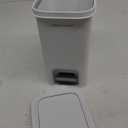 MOPALL Slim Bathroom Trash Can with Lid Soft Close, Garbage Can with Pop-Up Lid & Step On Foot Pedal, Small Trash Bin Trashcan Waste Basket for Toilet, Office, Bedroom, Kitchen, Living Room 1.9 Gallon