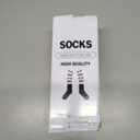 EBMORE Merino Wool Slouch Boot Socks Thermal Warm Winter Thick Scrunch Cozy Crew Socks for Women 4 Pairs (Medium, Black/Caramel/Khaki/White)