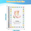 Watercolor Workbooks Coloring Book, Beginner Friendly Painting Kit, Detailed Steps, Creative Exploration Watercolor Book with Paint Set for Adults Teens (Wedding Ring, With paint)