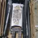 Powerbuilt 2 Ton U-Jack Garage Jack, 3000 LBS Loading Capacity, Lift Range: 4-1/2-Inch to 18-3/4-Inch, Unique Saddle for sliding jackstand into - 620516