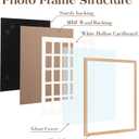 Namalu 2Pcs 2 x 3 Multi Pictures Collage Frame Wall Decor with 30 Openings, 18.5 x 21''