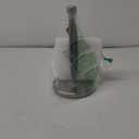 VEHHE Paper Towel Holder Countertop, Black Paper Towel Holder with Spring Activated Arm and Damping Effect, Simply Tear Paper Towel Stand for Bathroom and Kitchen (Silversmith)