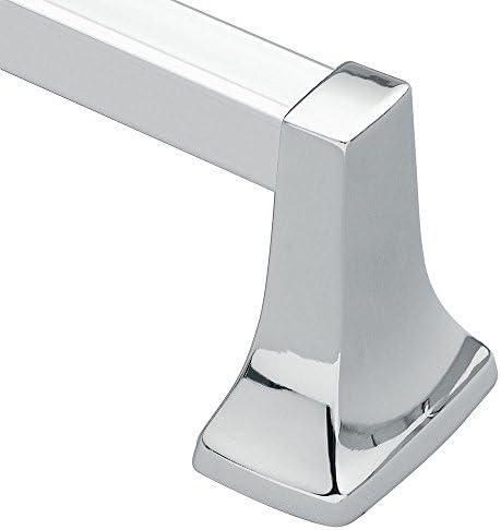 Donner Contemporary Wall Mounted Bathroom Towel Bar Chrome 24" 2224
