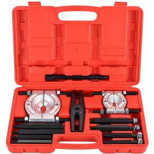 12-Piece Bearing Separator and Puller Set 5 Ton Capacity