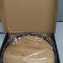 Acacia Wood 10" Lazy Susan Turntable Organizer for Table Top, Farmhouse Round Wooden Lazy Susan for Cabinet Kitchen Centerpieces Coffee Table, for Condiments Spices, Bathroom Vanity Tray Decor