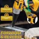 Cordless Rivet Gun Compatible with Dewalt 20V Max Battery, with a kitbox, Brushless Electric Automatic Rivet Gun for Rivets 1/8'', 5/32'', 3/16", for Metal Plastic and Leather