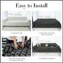 Leaf Couch Blanket Cover,Chenille Sofa Covers Washable for Dogs,Couch Covers for Sofa, Soft Slipcovers for Couches and Sofas Pet Friendly for Recliner1pc, Black, 71"71"
