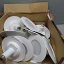 Soliseed 5/6 Inch 5CCT LED Can Lights Length Adjustable Downlight, 12 Pack