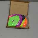 6 Pack Neon Scrunchies for Hair 80s, Hair ties, Elastic Hair Bands Ponytail Holders Neon Accessories for Women 80s 90s Party Outfit Workout 6 Colors Neon Green Hot Pink Orange Yellow