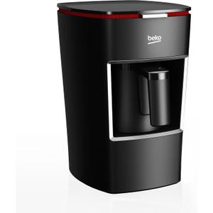 Beko Turkish Coffee Maker, 2 Cups Capacity, 100% BPA Free Turkish Coffee Machine, 120V CookSense Technology, Perfect Taste in 3 Minutes, Turkish Coffee Pot Electric, Black