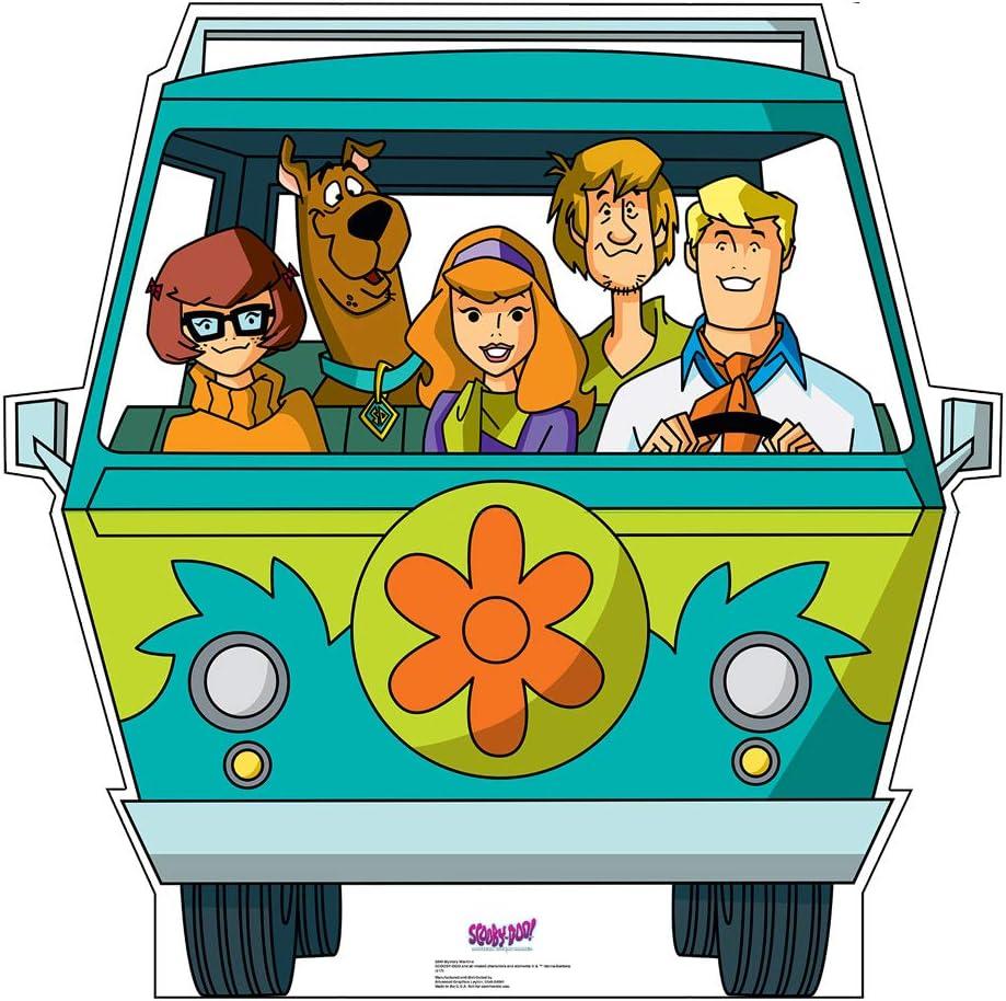 Cardboard People Mystery Machine Life Size Cardboard Cutout Standup - Scooby-Doo! Mystery Incorporated