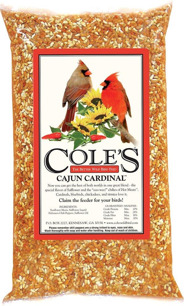 Cole's CB05 Cajun Cardinal Blend Bird Seed, 5-Pound