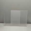 Acrylic Sheets,Clear Cast Plexiglass with Protective Paper for Signs DIY Display Projects,Craft,Photo Frames (2 Piece 16"20'' 3mm, 2)