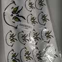 26 PCS Christmas Decorations Stickers, Yellow and Green Eyes Face Decals for Ornaments, Waterproof Vinyl Sticker for The Home, Christmas Balls, Party Supplies, Water Bottles