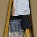 7.2FT Metal Garden Arch Trellis Arbor, Wedding Arch Stand with Steel Frame, Metal Pergola Arbor with Base for Decor Valentines Day Garden Trellis Climbing Plant, Bridal Party Ceremony (Bright Gold)