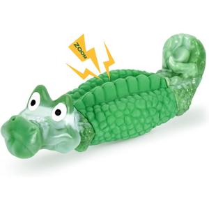 HGB Dog Toys for Aggressive Chewers, Squeaky Tough Indestructible Dog Toys for Large, Medium Breed to Keep Them Busy & Reduce Anxiety, Bacon Flavor