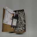 JMEXSUSS 100 LED String Lights Indoor Bedroom, 8 Modes Warm White Christmas Lights Plug in, 33ft Connectable Room Fairy Twinkle Light Outdoor for Mirror Room Home Garden Xmas Tree