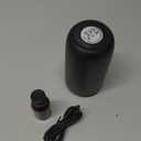 Waterless Diffuser for Essential Oil, Smart Car Air Freshener Diffuser with 3 Mist Grades & 3 LED Light Colors, Auto On/Off, Rechargeable Scent Air Machine (Titanium)