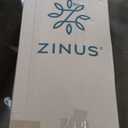 ZINUS 12 Inch King Green Tea Memory Foam Mattress [New Version], Fiberglass free, Medium Firm Feel, Zoned Pressure Relief, Certified Safe Foams & Fabric, Mattress in A Box (White)